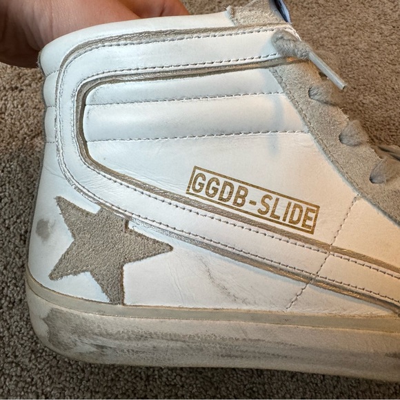 Golden Goose Slide High-Top Sneakers - Picture 9 of 16